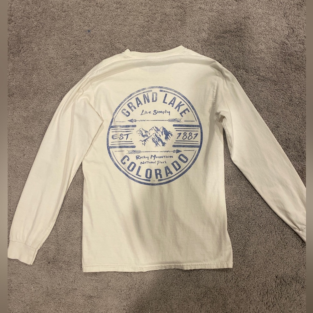 GRAND LAKE COLORADO LONGSLEEVE TEE